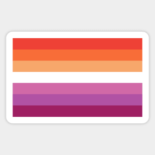 Lesbian Pride Sticker